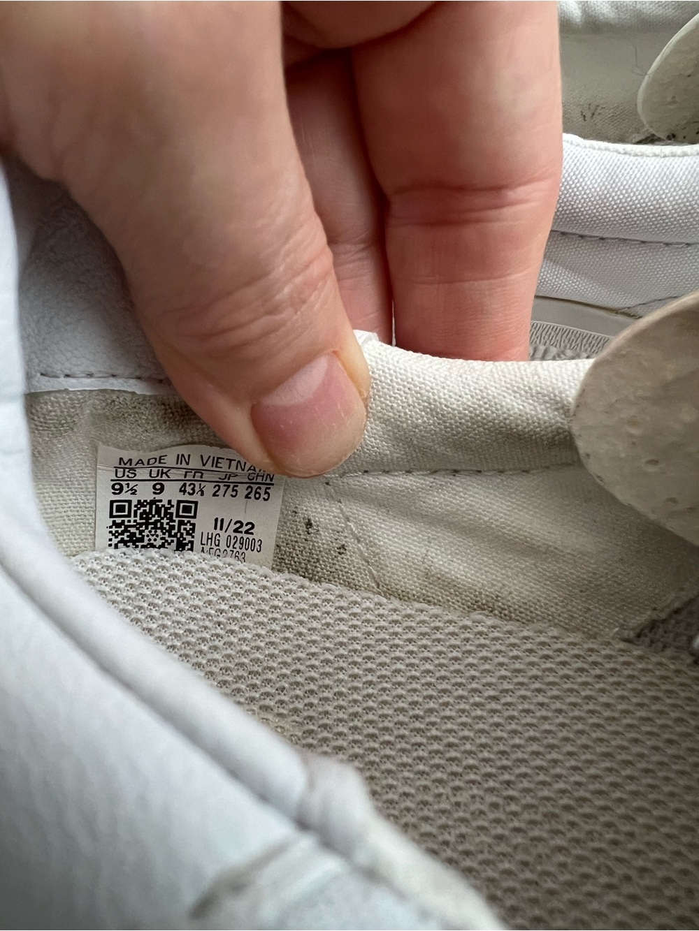 Adidas 3MC Mens Low-Top Skater Leather Canvas Sneakers 9.5 White Athletic Shoes - Picture 3 of 10